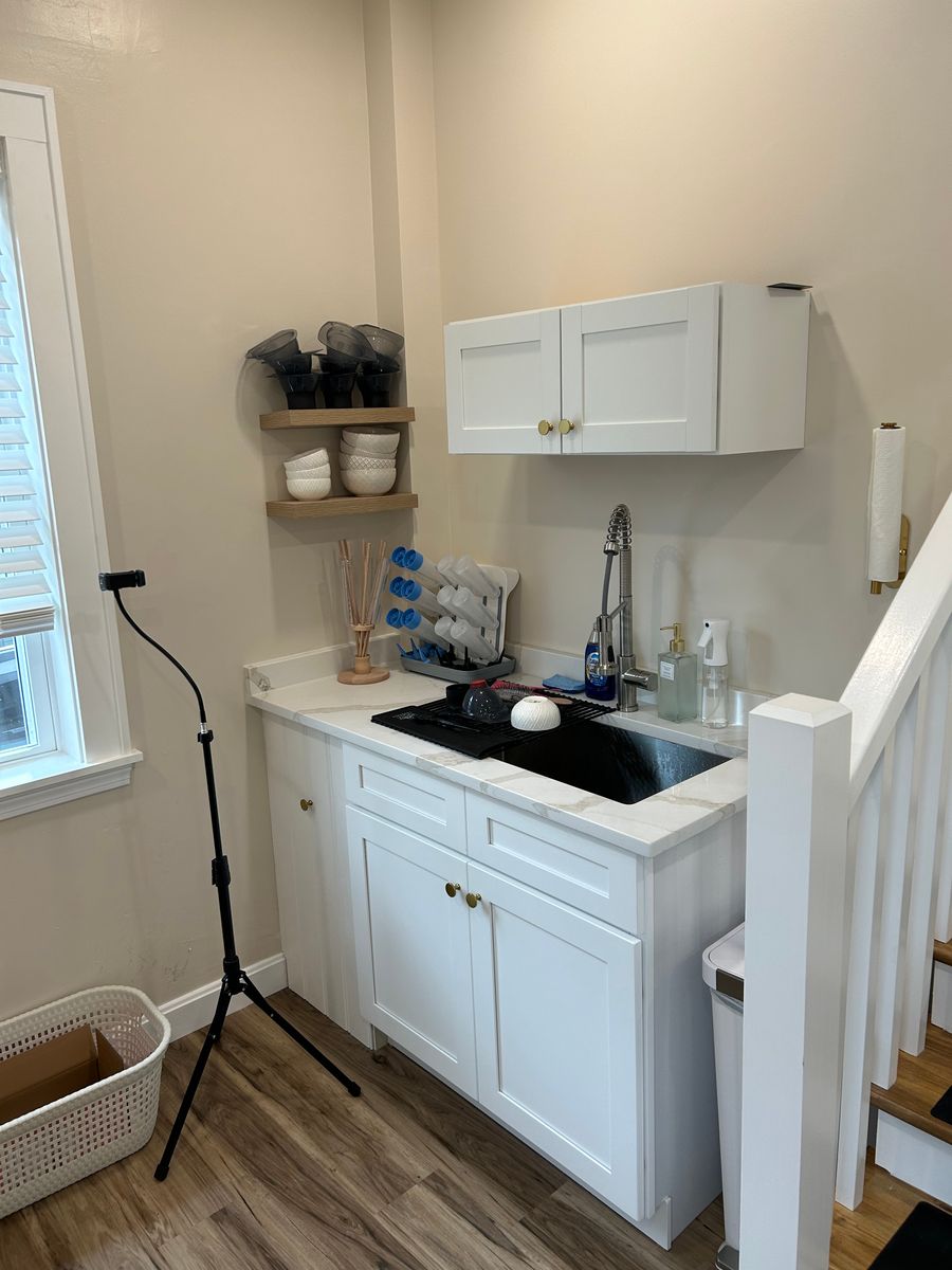 Beauty Salon Renovation for J.Flora Plumbing Corp in Abington, MA