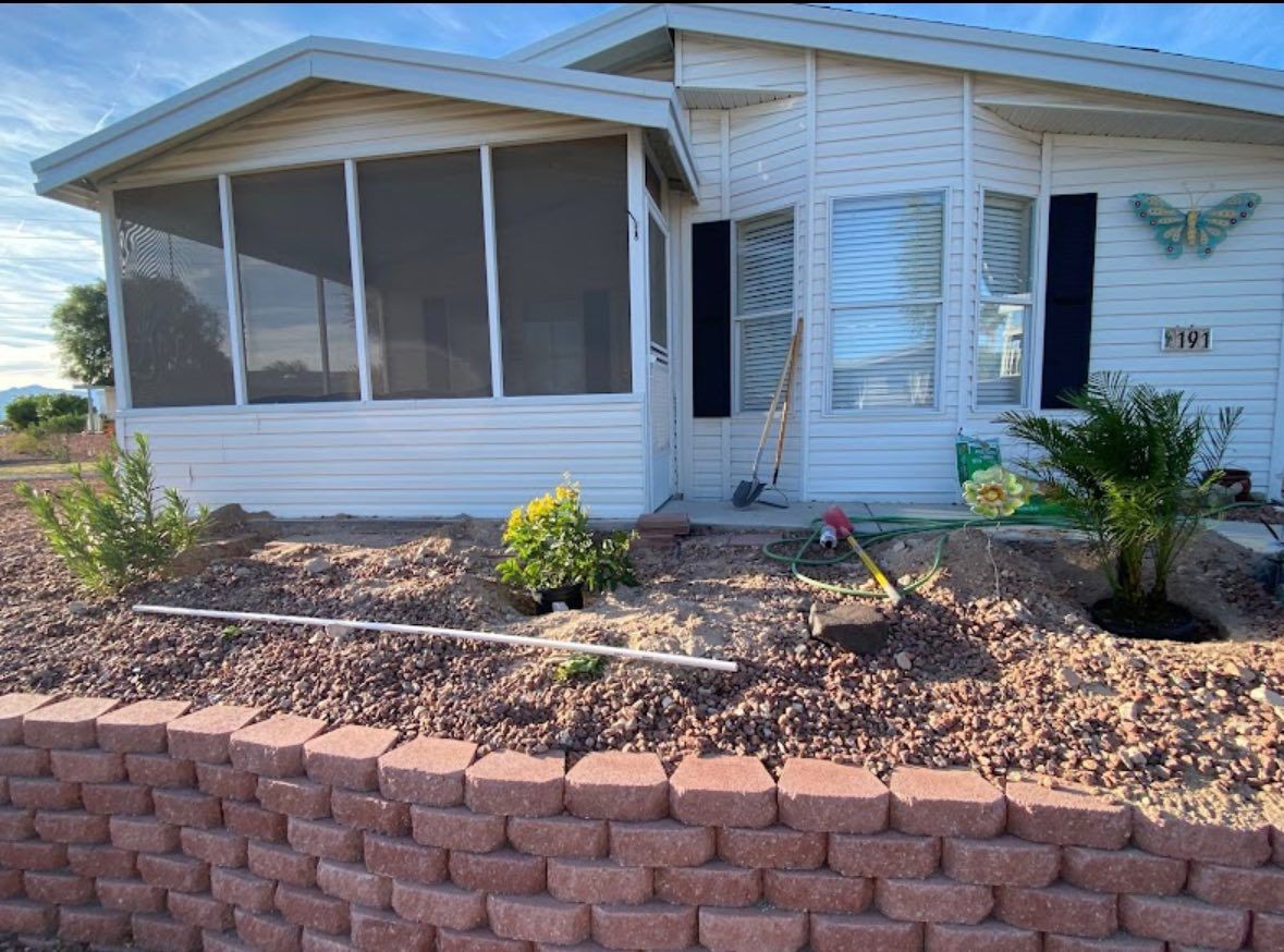 Patio Design & Construction for Top Notch Landscape Services LLC in Mohave Valley, AZ