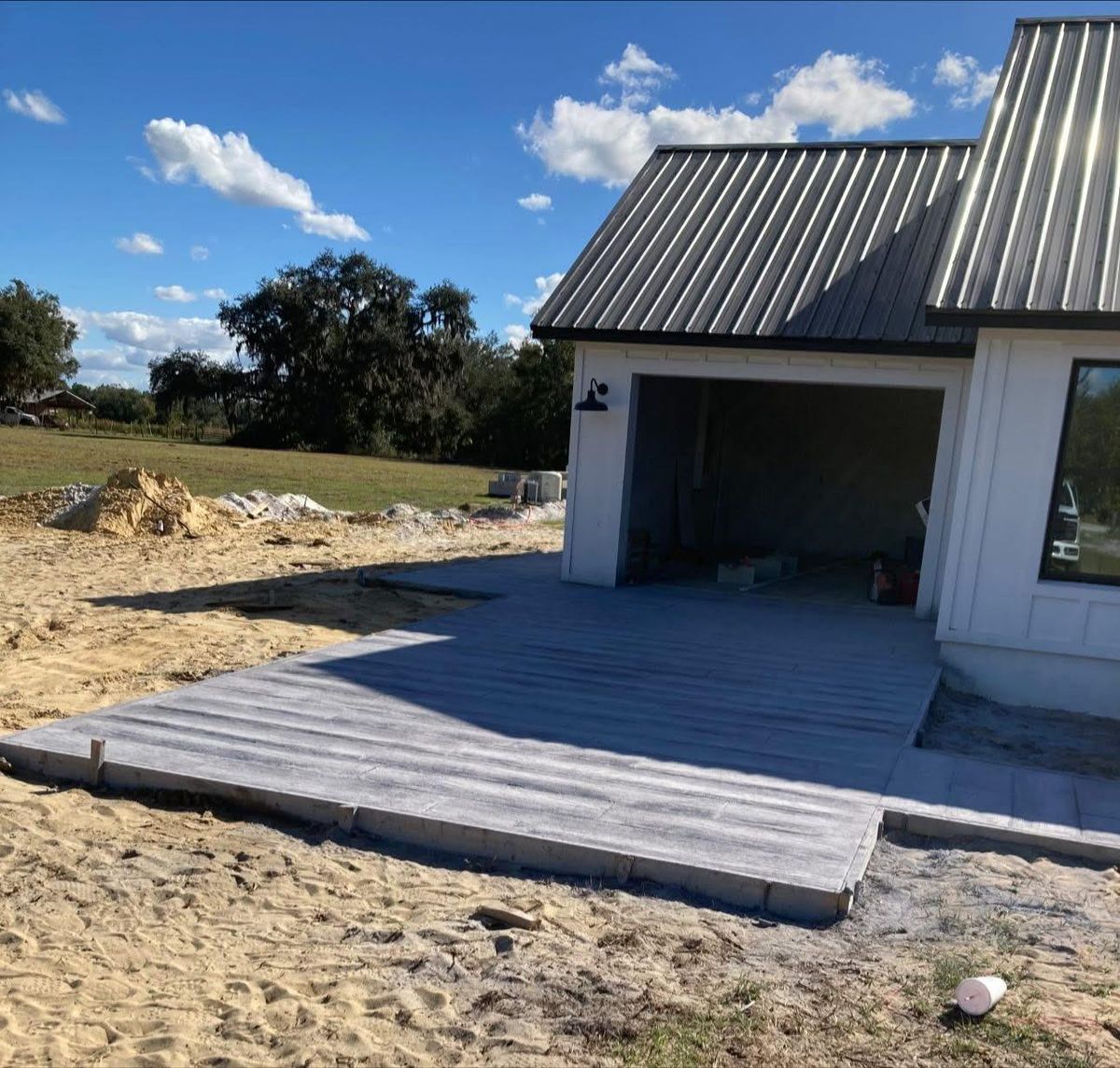 Site Preparation for All Phases Decorative Concrete in Sebring, FL