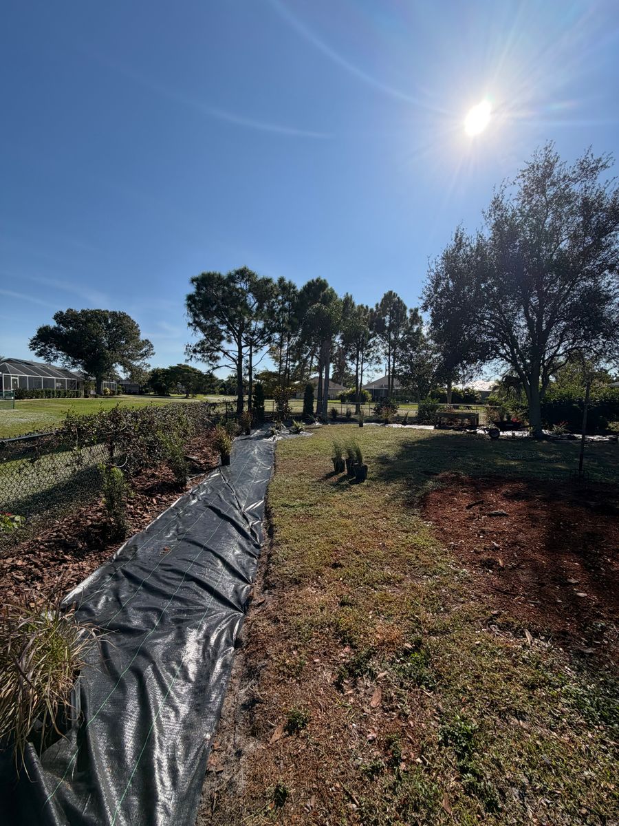 Landscaping for Rize N’ Grind  in Punta Gorda, FL