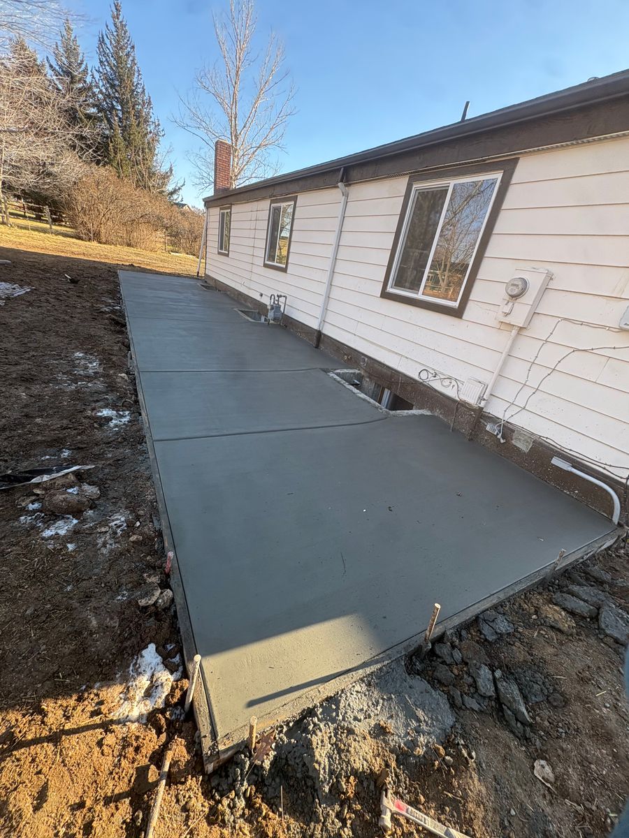 Concrete Slab Construction for AMF Concrete Construction in Boise, ID