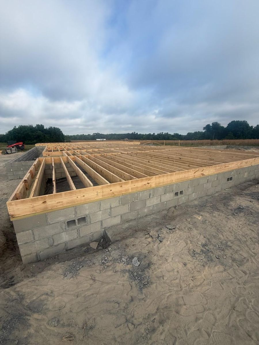 Deck & Patio Installation for J.M. Midlo Construction in Waynesboro, GA