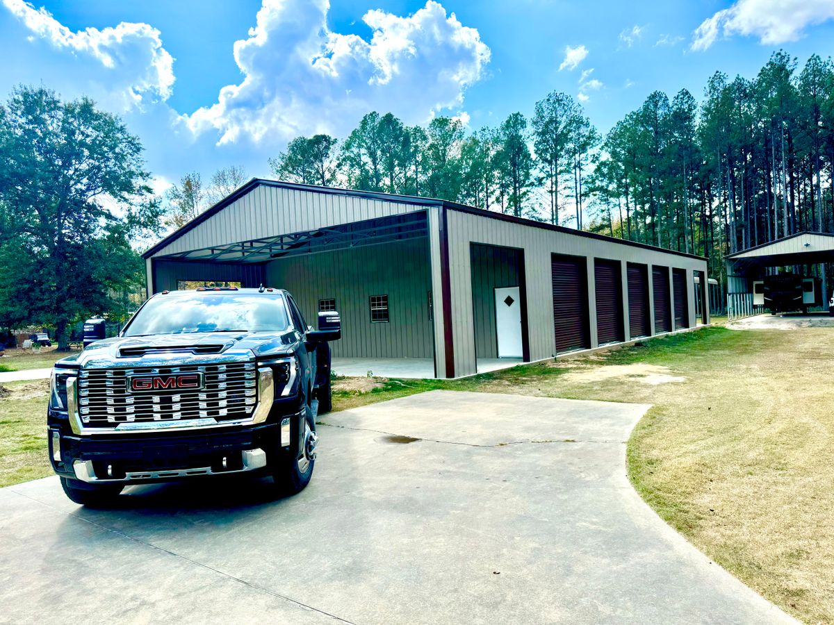 RV Storage for Elite Custom Metal Structures in Belmont, MS
