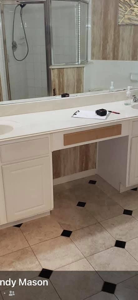 Bathroom Renovation for Mason's Quality Construction Company in Texas City, TX