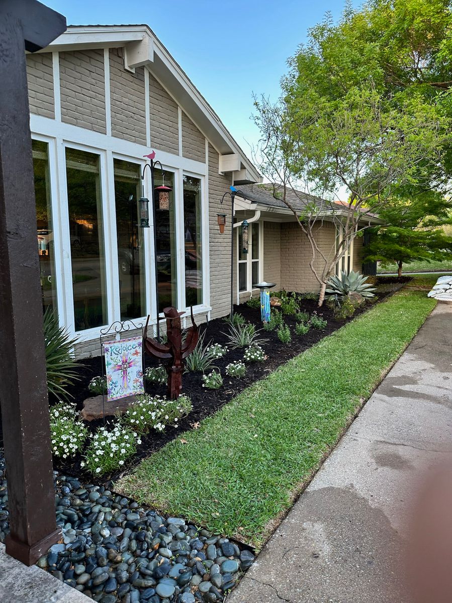 Landscaping & Outdoor Living Design for Walker Custom Exteriors in Dallas, TX