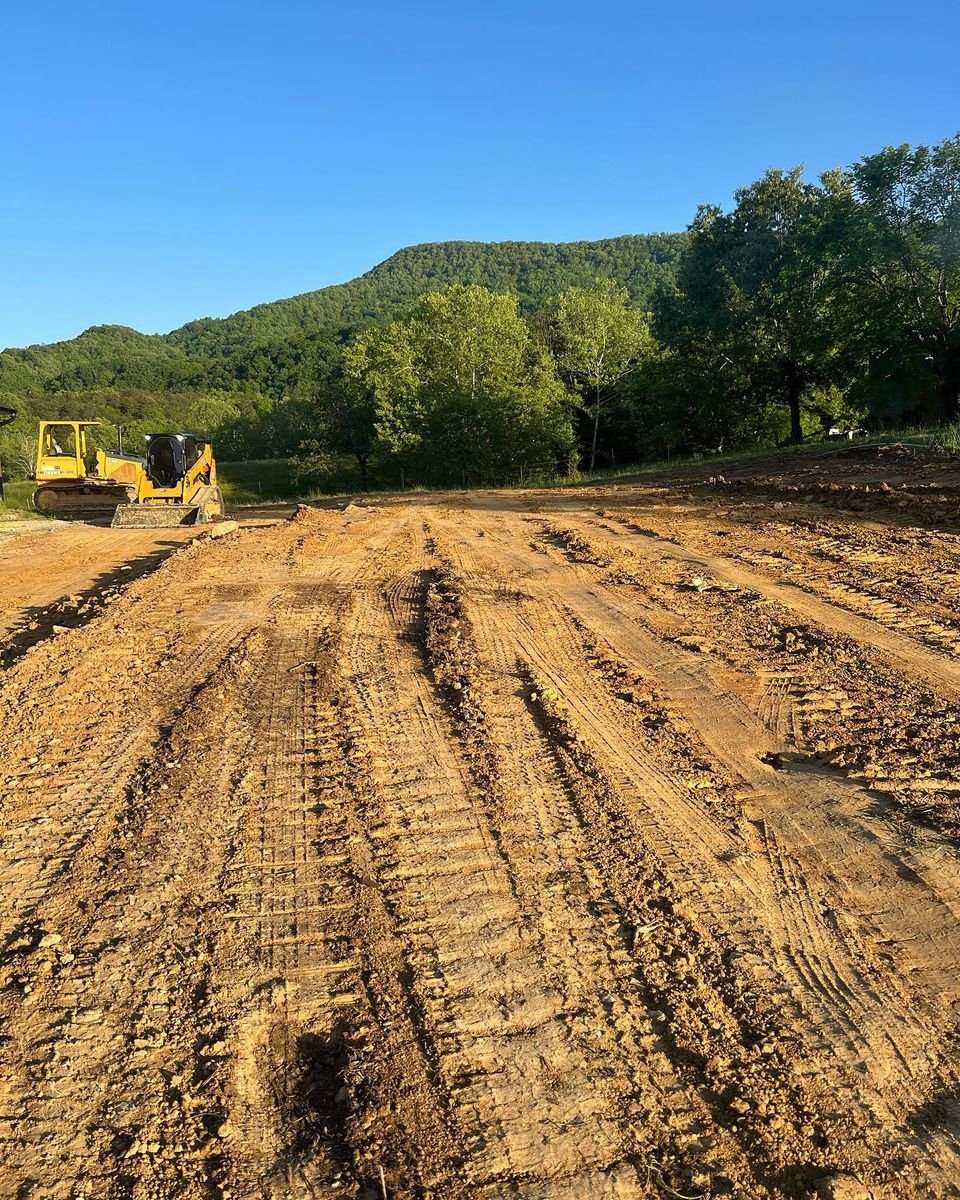 Grading And Leveling for Bernard’s Outdoor Services in Greeneville, TN