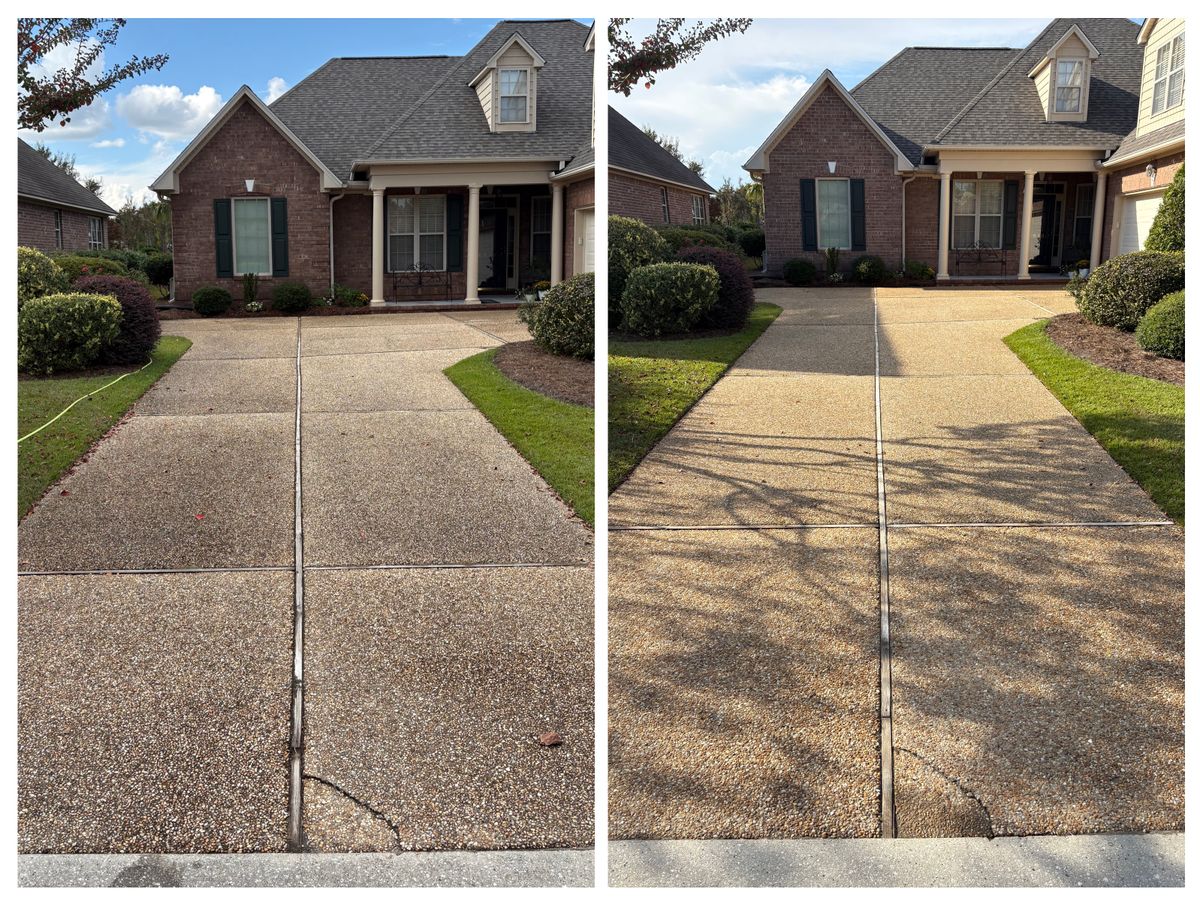 Driveway and Sidewalk Cleaning for Salty Exterior Pro Wash in Hampstead, NC
