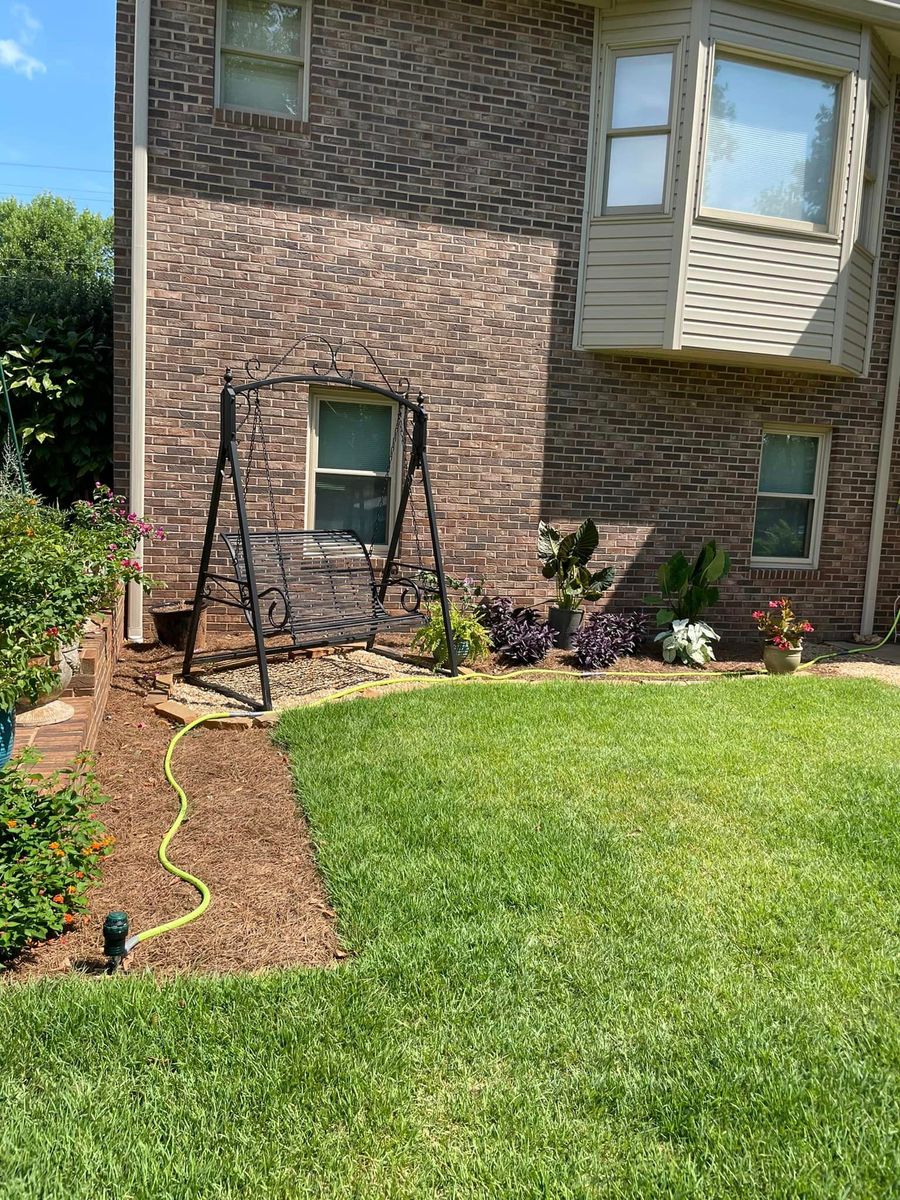 Small Landscape Installs for Peach State Landscaping in Hartwell, GA