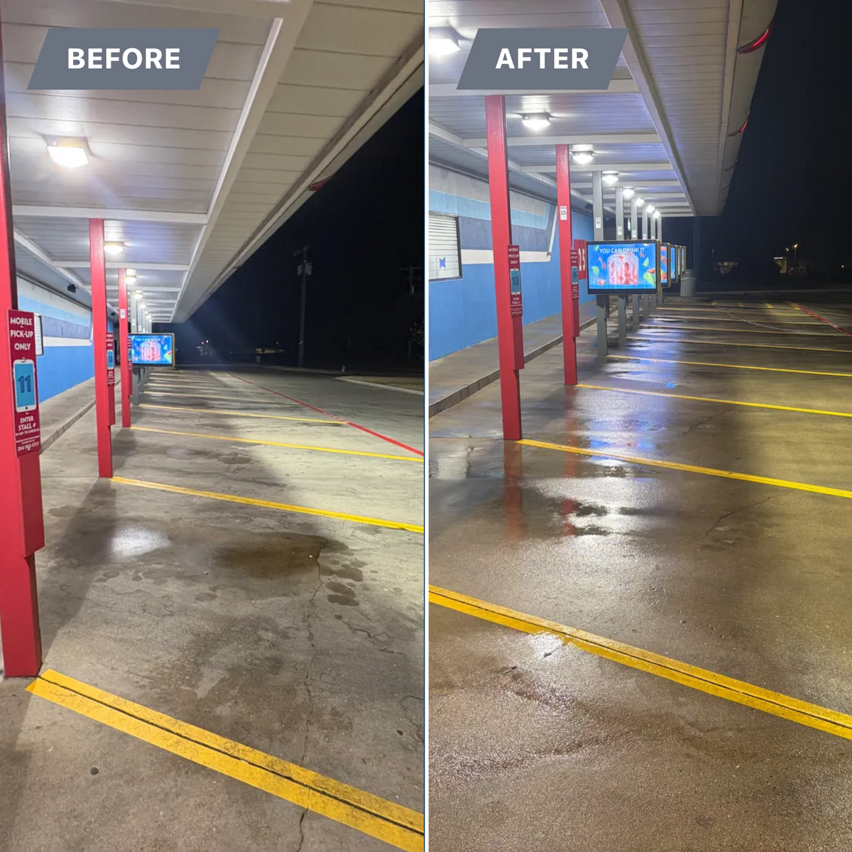 Driveway and Sidewalk Cleaning for Top Notch Exterior Cleaning Solutions in Nolanville, TX
