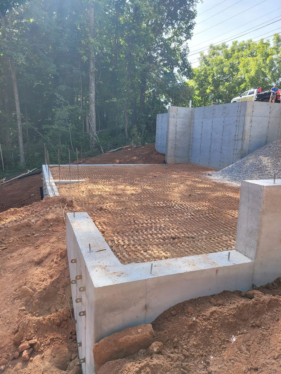 Foundation Digging for Bobcat Bob in Clermont, GA