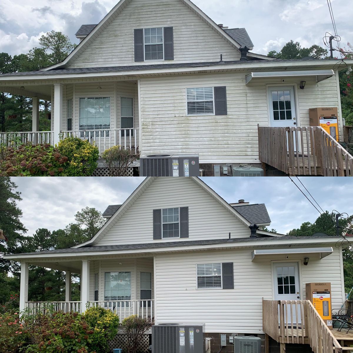 Painting Preparation for Clean Slate Pressure Washing in Birmingham, AL