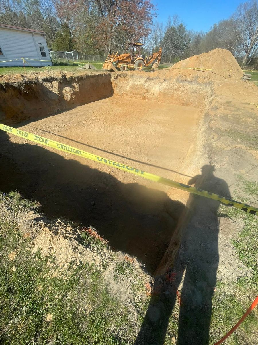 Site Preparation for Just In Time Excavating LLC in Williamstown, NJ