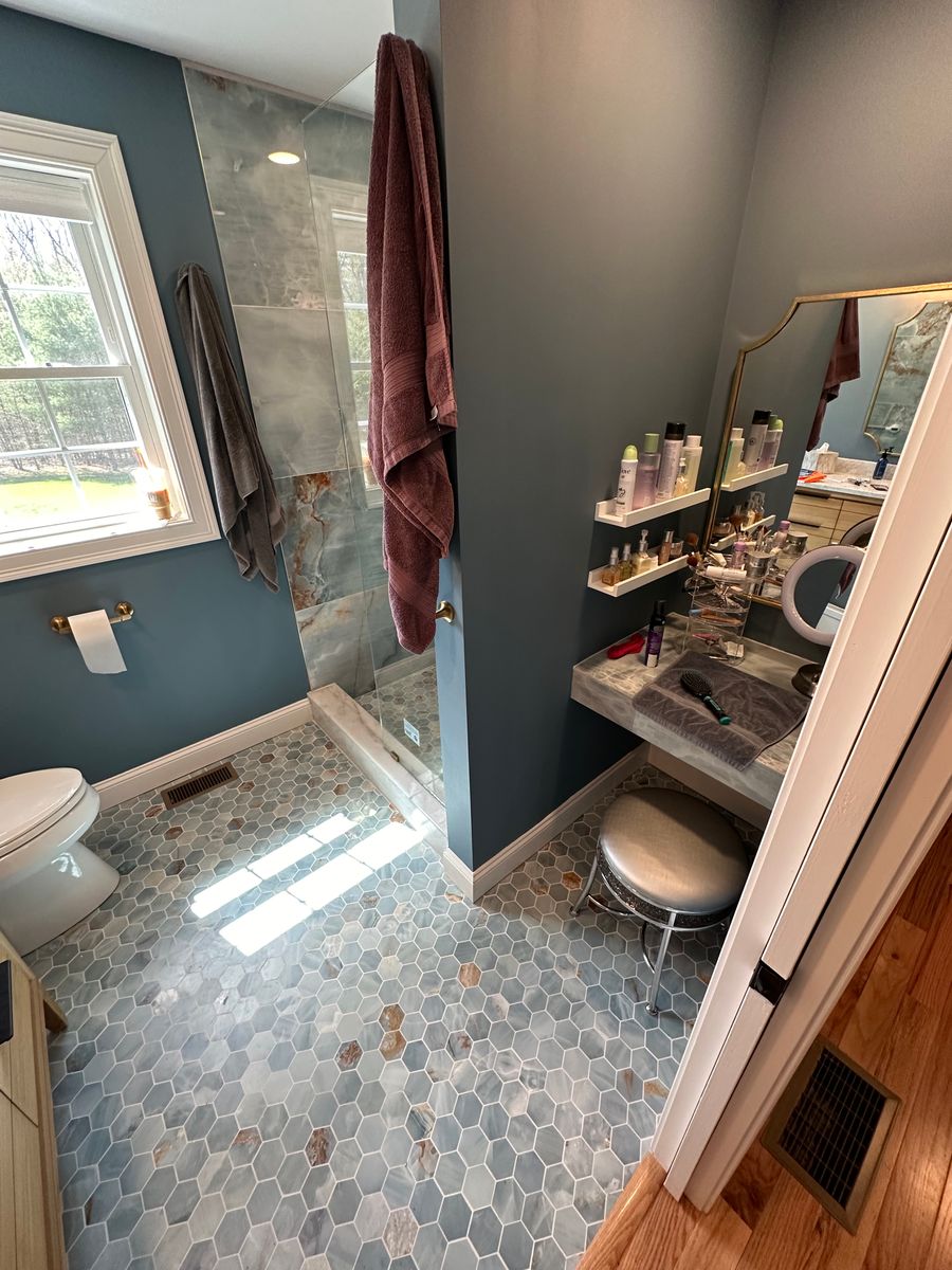 Bathroom Renovation for C&S Remodeling LLC in Hampstead, NH