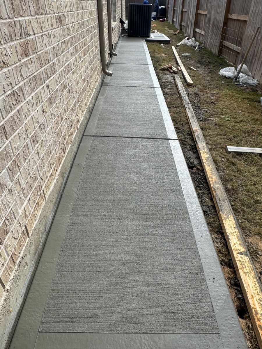 Concrete Installation for Urban Stone in New Caney, TX