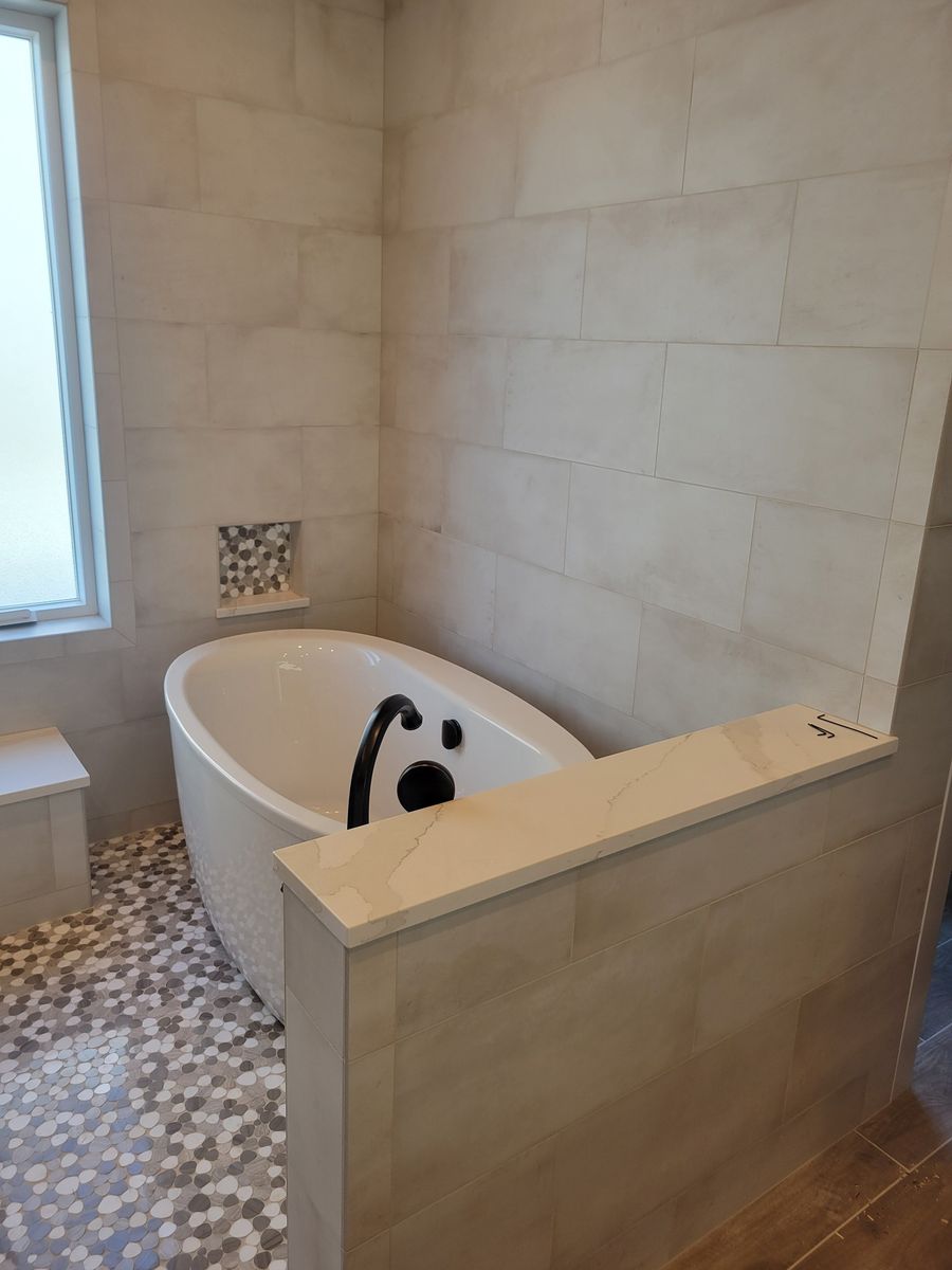 Bathroom Tiling for Goldberg Tile & Stoneworks in Belfair, WA