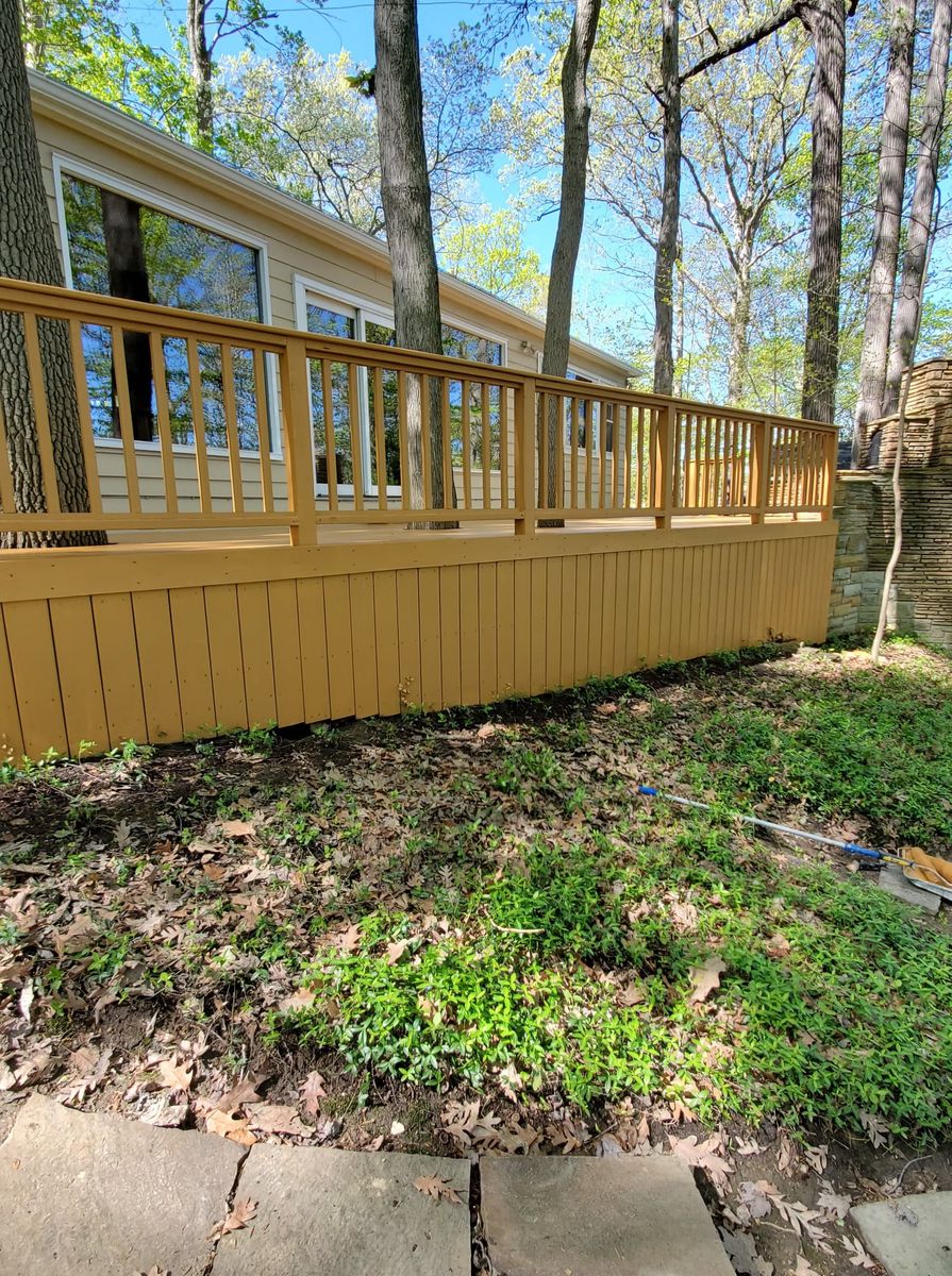 Deck & Patio Installation for Father and Son Handyman in 44060, OH