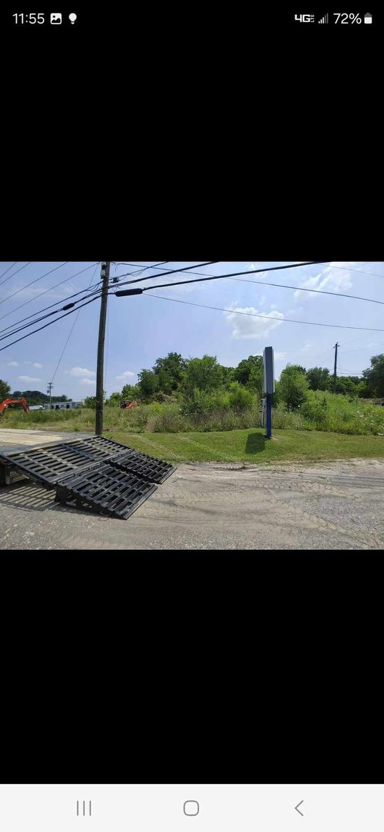 Land clearing for M&L Lumber and Excavating in Jonesborough, TN