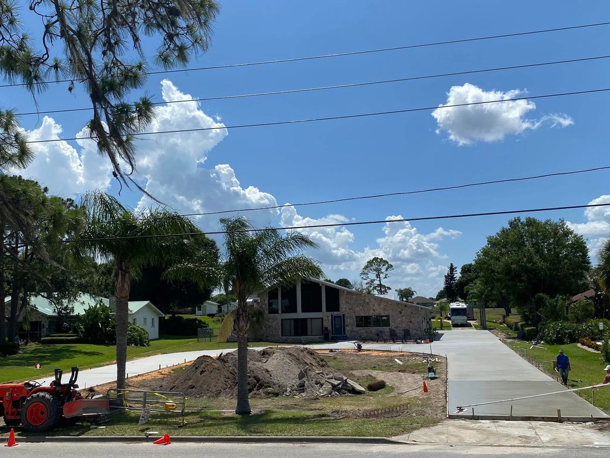 Concrete Slab Construction for All Phases Decorative Concrete in Sebring, FL