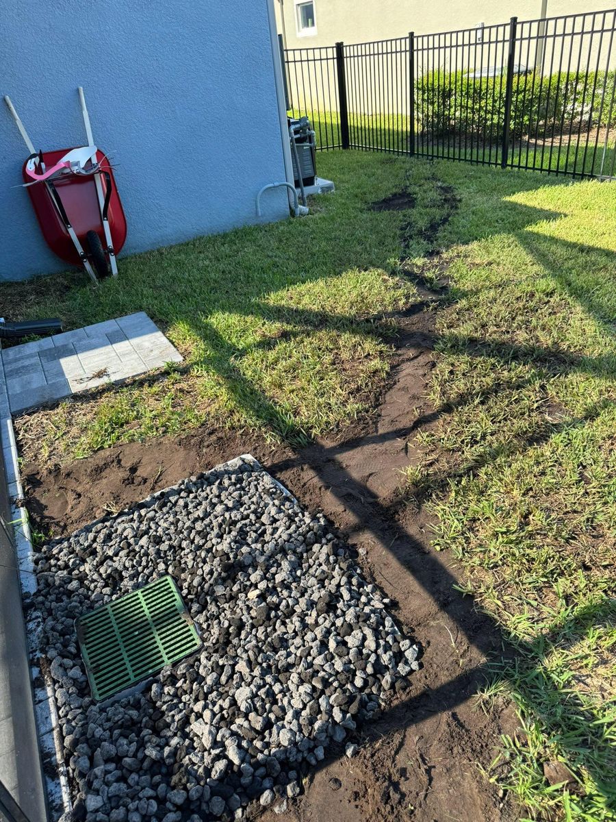 Land Grading for Shoreside Property Services in Apollo Beach, FL