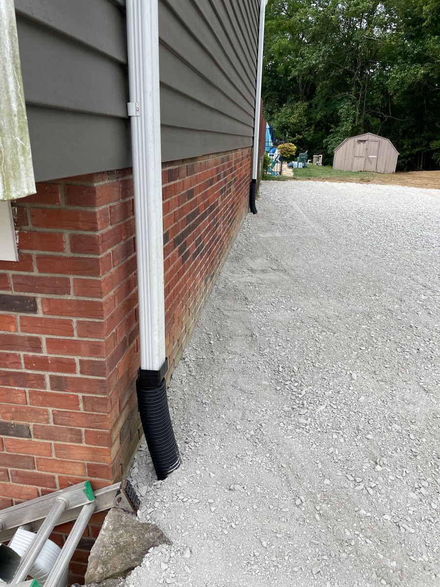 Trenching and Drainage for Procraft Excavation Services in New Richmond, OH