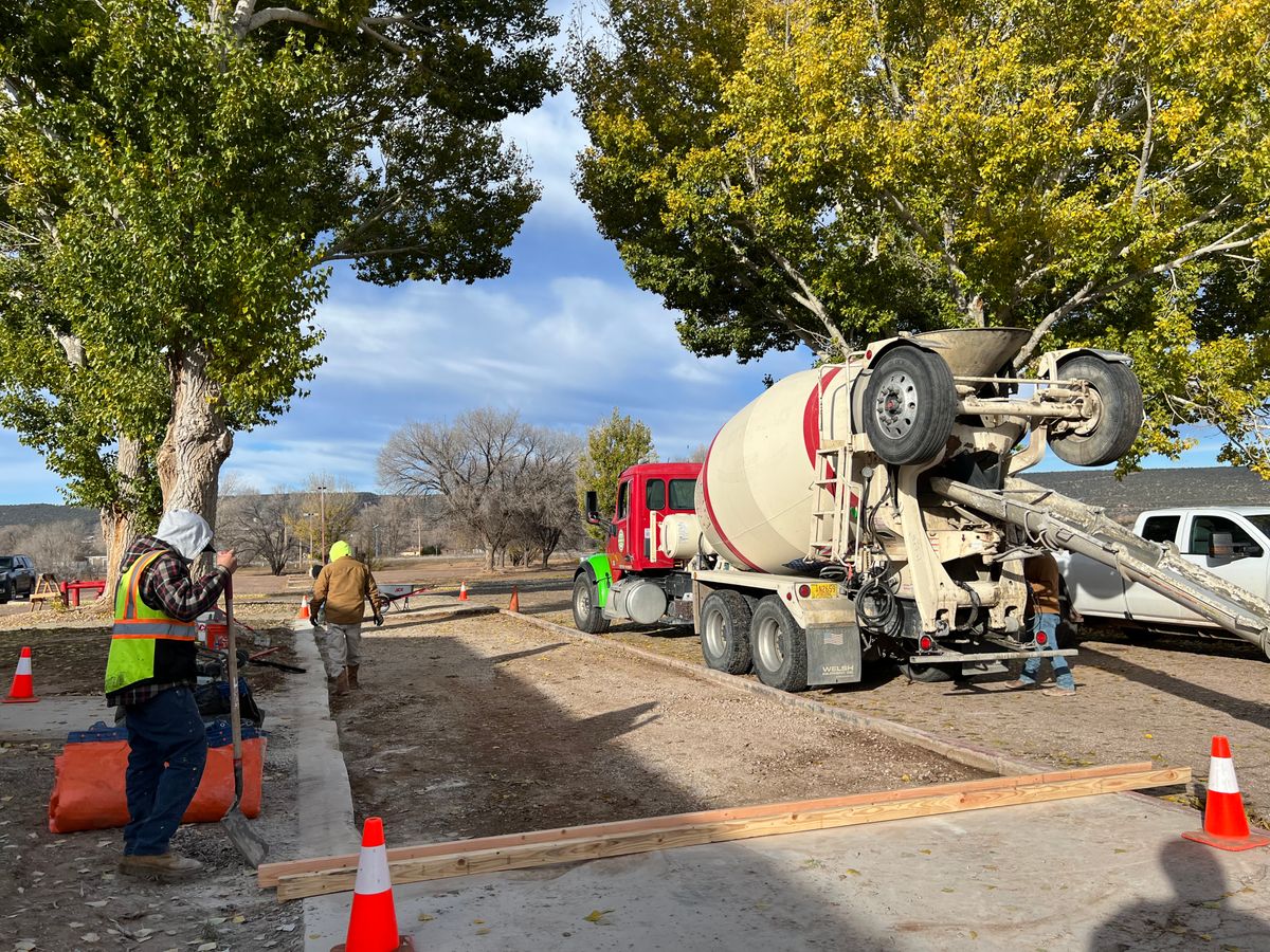 Commercial Concrete for Creative Native Construction in Flagstaff, AZ