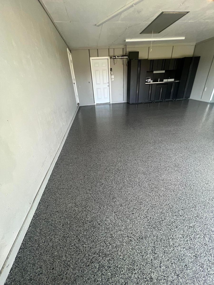 Epoxy Floor Coatings for Texas Curb N Borders in Houston, TX