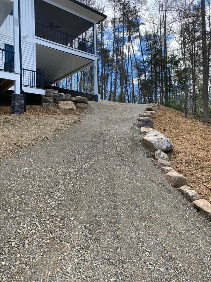 Boulder Walls for Lanier Excavating LLC in Bedford County, VA