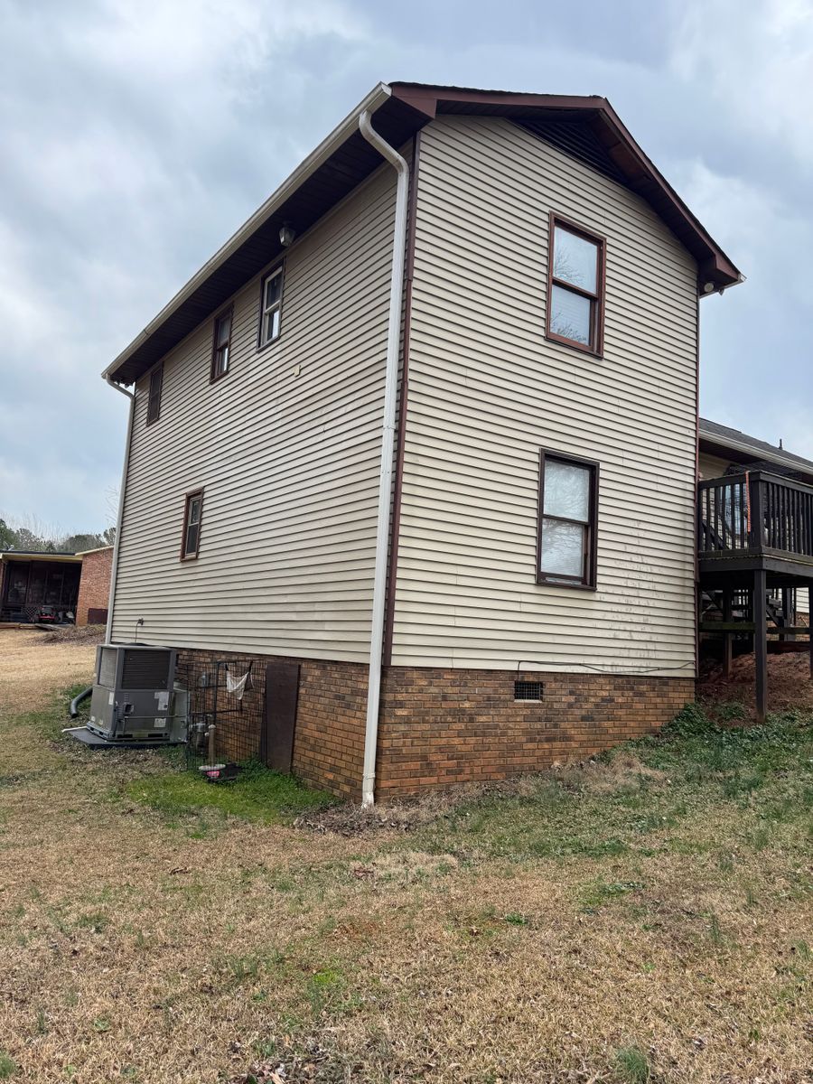 Siding and Gutter Installation for Hometown Roofing in Greenwood, SC