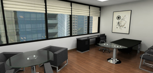 Window Treatment for Creative Workplace Solutions in Thousand Oaks, CA