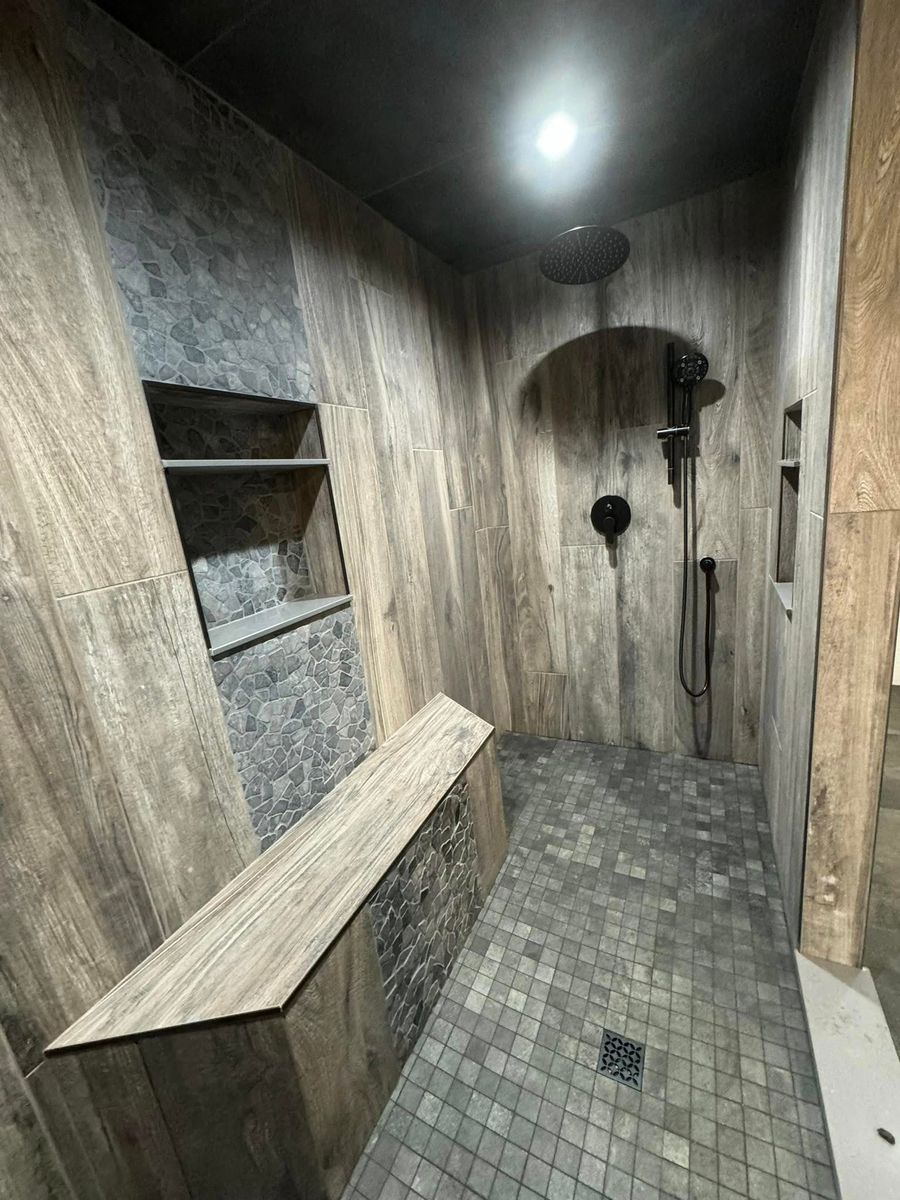 Custom Tile Installation for Northern Tile in Richmond, MI