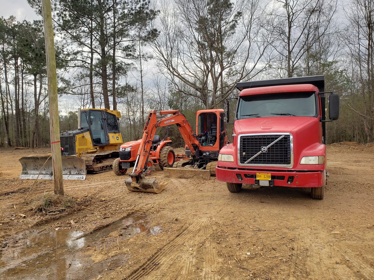 Land Clearing for All Purpose Construction in Crystal Springs, MS