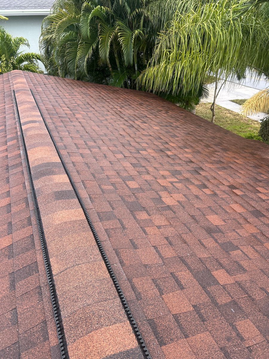 Roof Installation for Ridgecap Roofing in Port St. Lucie, FL
