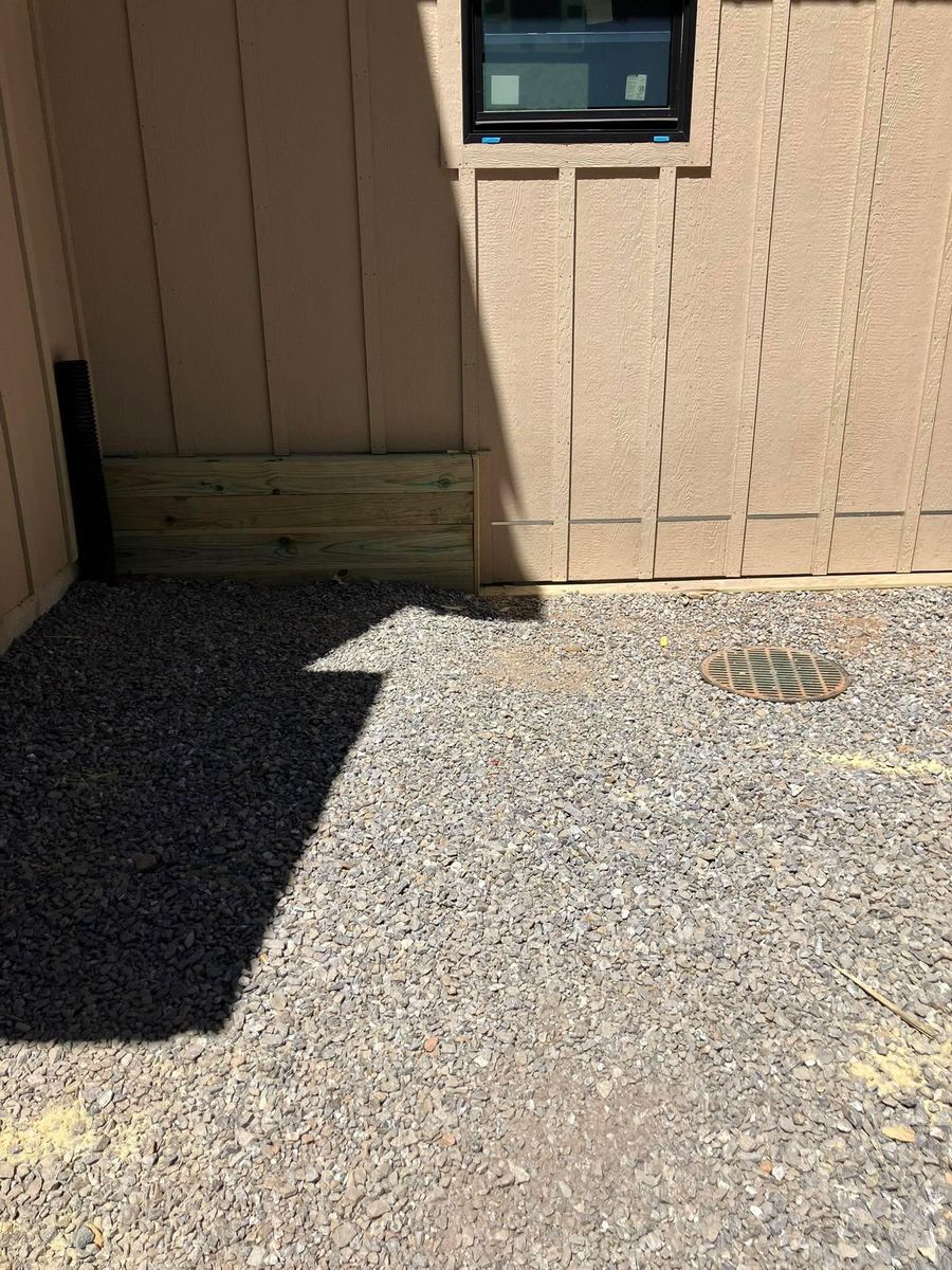 Drainage Installation for Gibson Grade Works in Towns County, GA