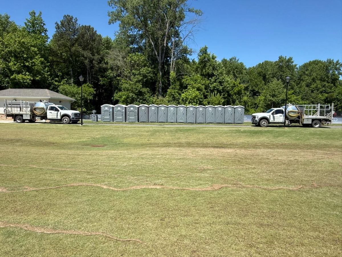 Porta-Jon Rentals for Drano's Site Services in Chester, SC