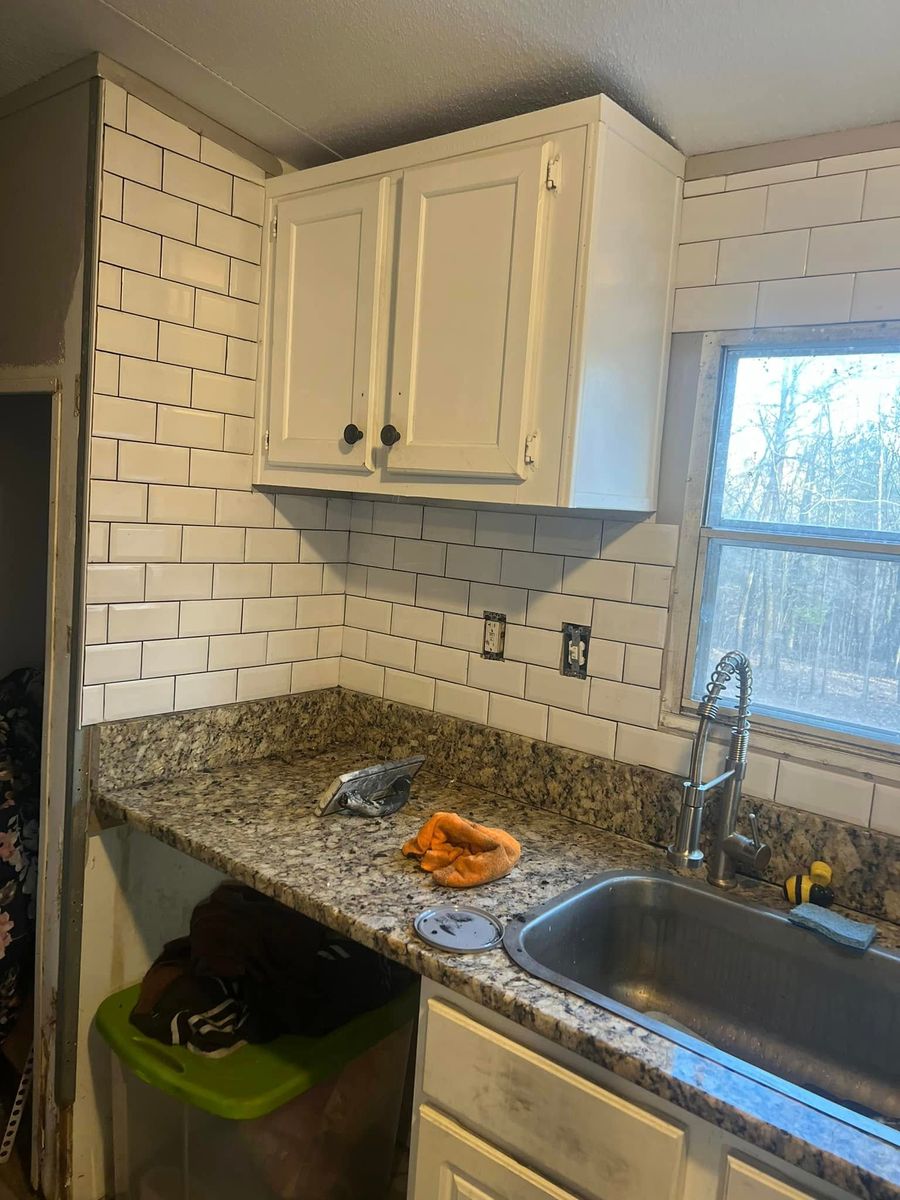 Kitchen Renovation for Manahan Painting and Home Services in Gwinnett County, GA