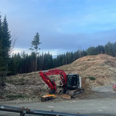 Site Preparation for Shufelt Excavation & Forestry Mulching in Gray, ME