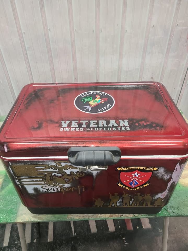 Custom coolers for Wessels Custom Paint & Restoration in Bad Axe, MI