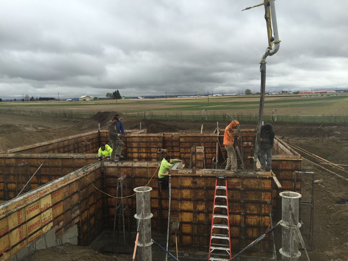 Grading /Dirt Work for R&H Homes in Bozeman, MT