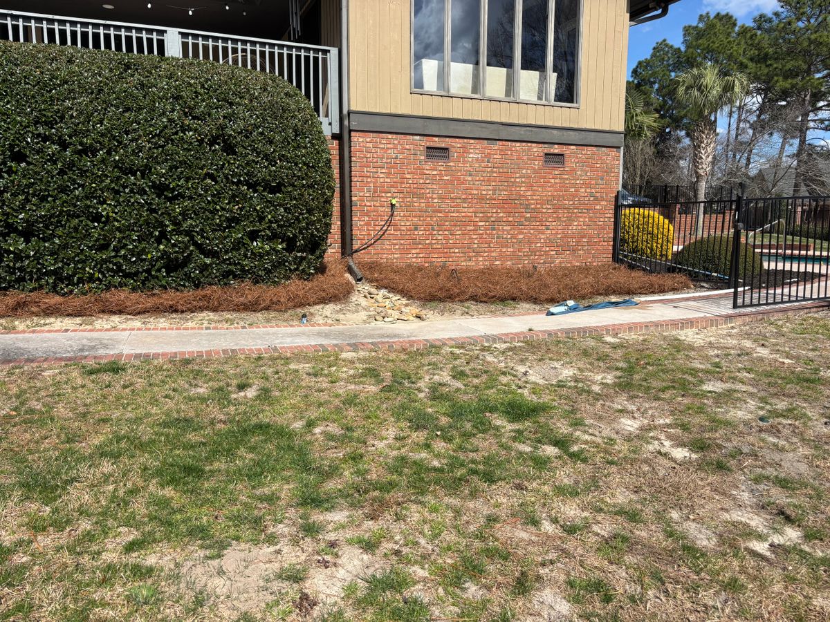 Mulch Installation for Jonathan landscaping in Lexington, South Carolina