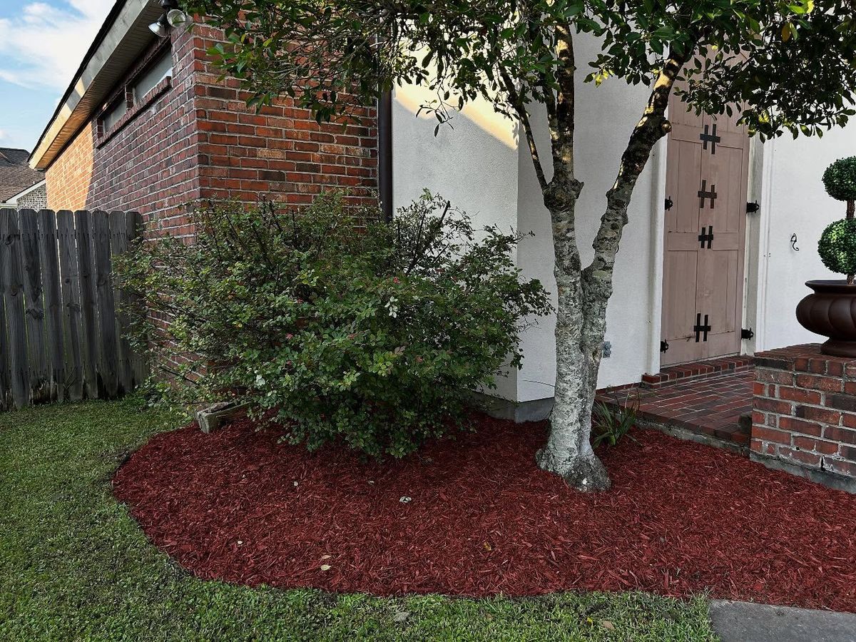 Flower Bed Installation for Jay C’s Touch Landscaping & Pressure Washing Services LLC in Marrero, LA