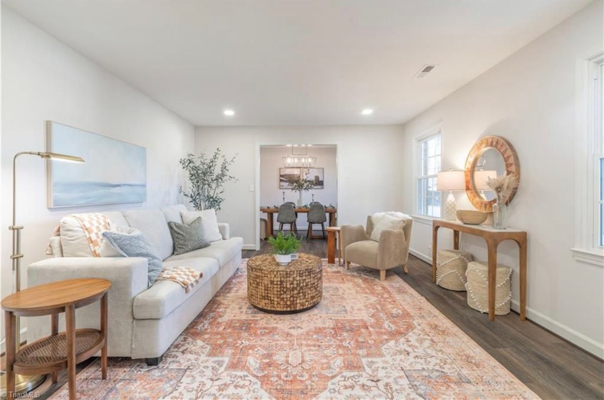 Luxury Real Estate Staging for Hartman Homes and Interiors in Lexington, NC