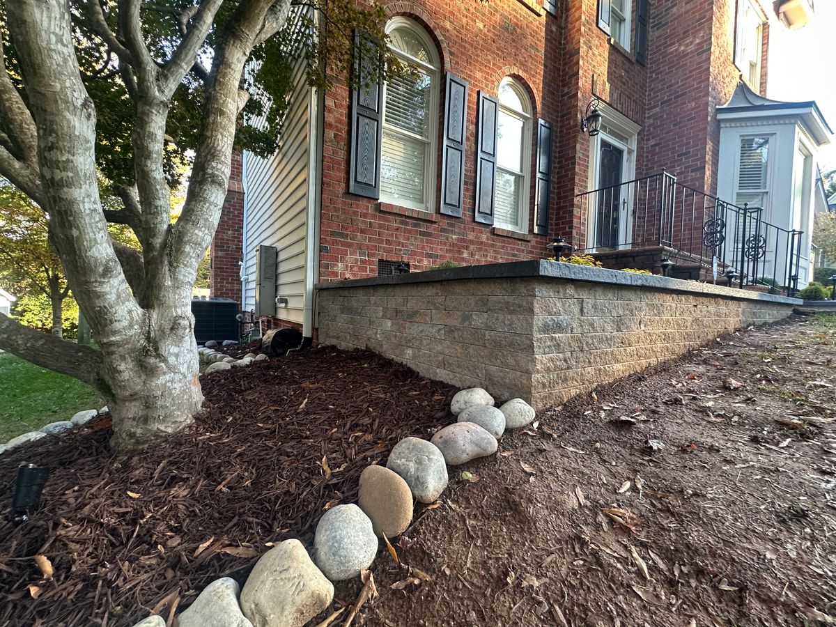 Retaining Walls Construction for Cisco Kid Landscaping Inc. in Lincolnton, NC