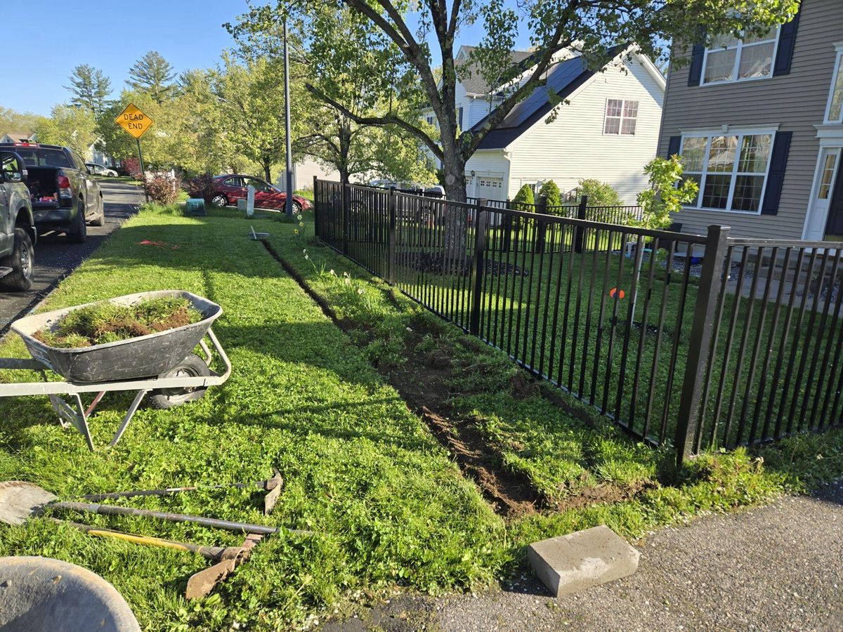 Landscape Installation for Glen R. Guilman Construction in Goshen, CT