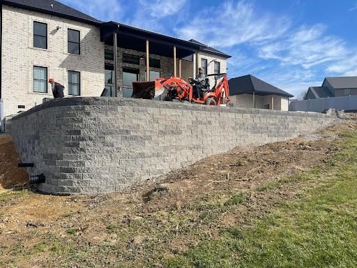 Retaining Walls for Dust Till Dawn Lawn in London, Kentucky