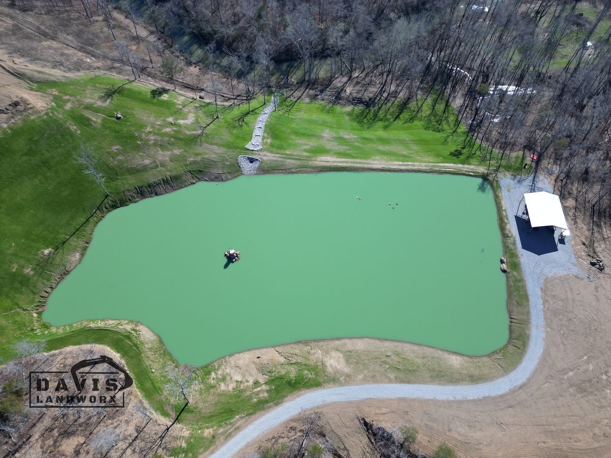 Pond Construction / Repairs for Davis Landworx in Clanton,  AL