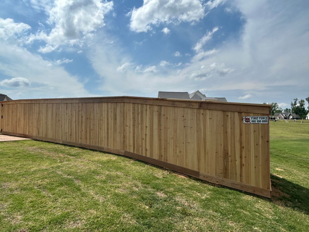 Fence Installation for First Fence LLC in Hernando, MS