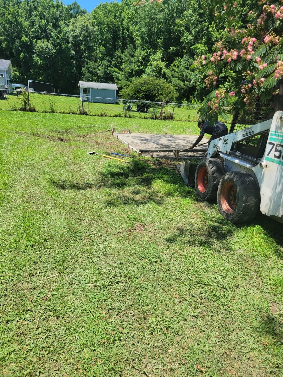 Patio Design & Installation for Burt Concrete Solutions in Raleigh, NC