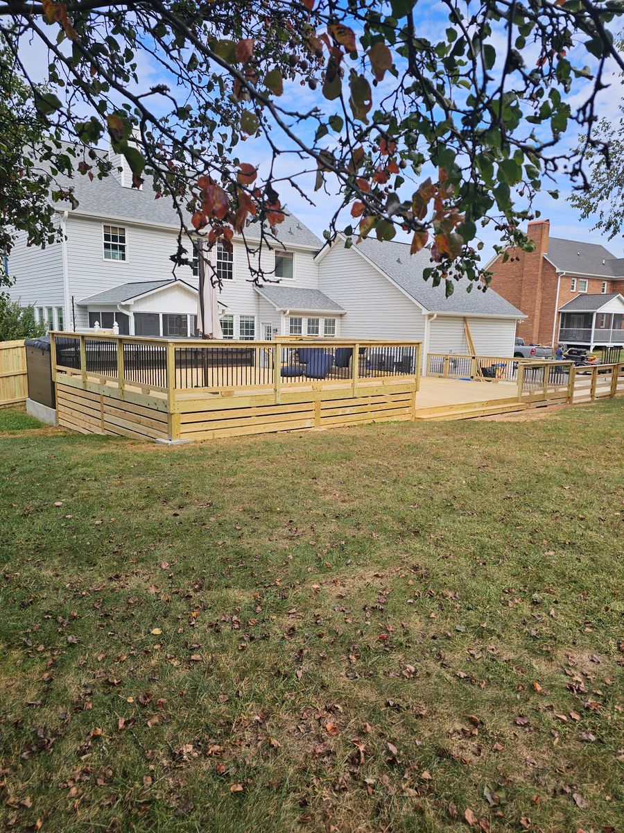 Deck & Patio Installation for Tru-Love Outdoor Services in Denton, NC