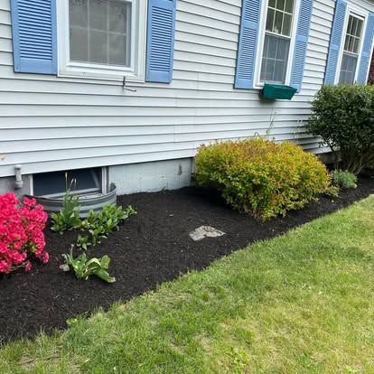 Mulch & Stone Installation for Baboosic Tree & Landscape in Merrimack, NH