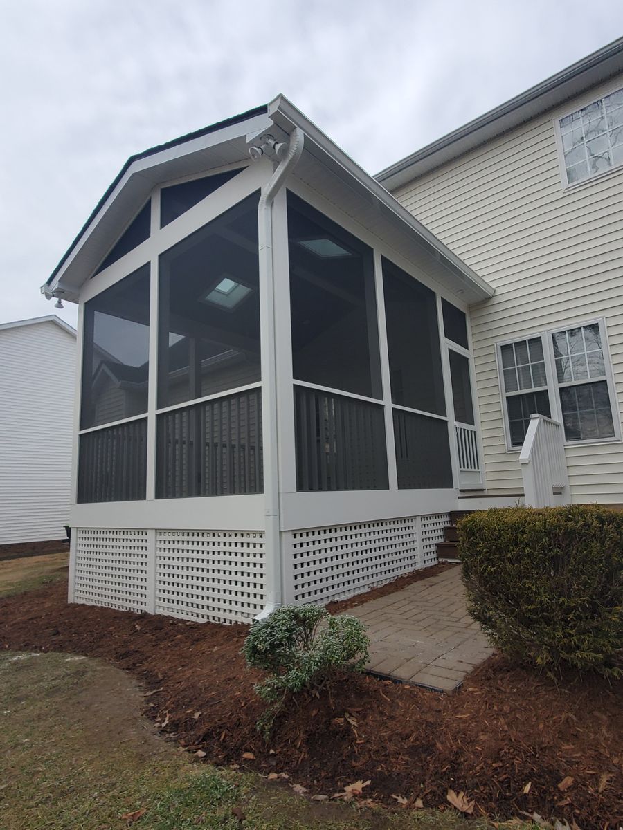Porch Construction for Futura Renovations in Durham, NC